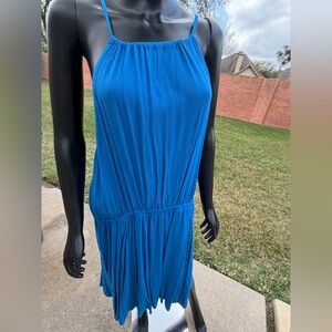 Forever 21 Blue Sleeveless Dress